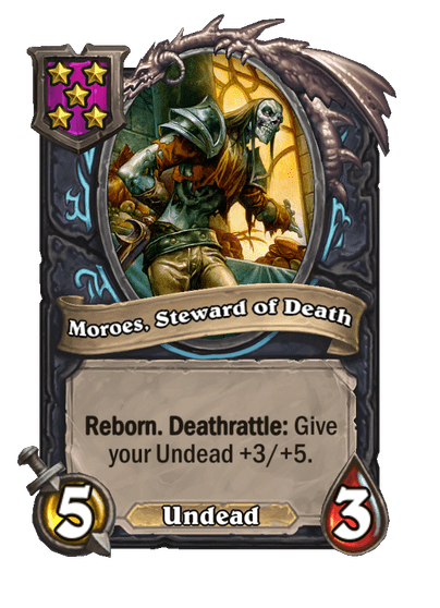Moroes, Steward of Death