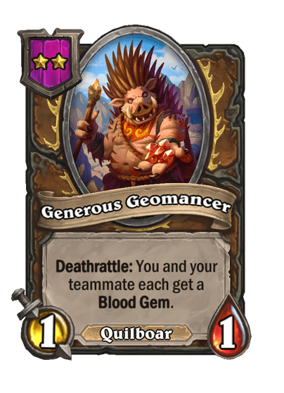 Generous Geomancer