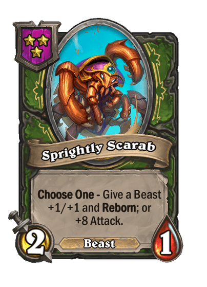 Sprightly Scarab