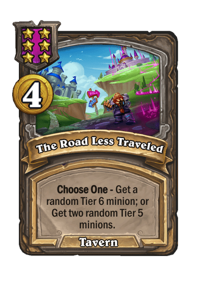 The Road Less Traveled