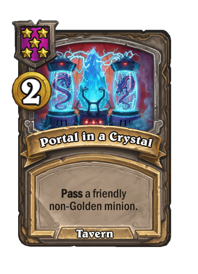 Portal in a Crystal