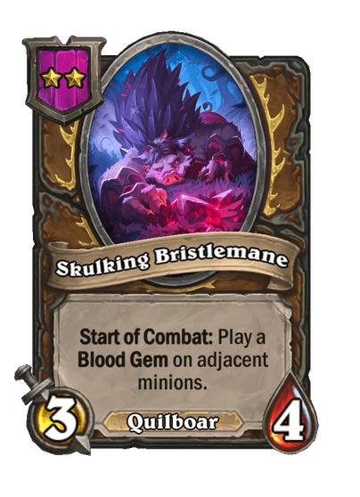 Skulking Bristlemane