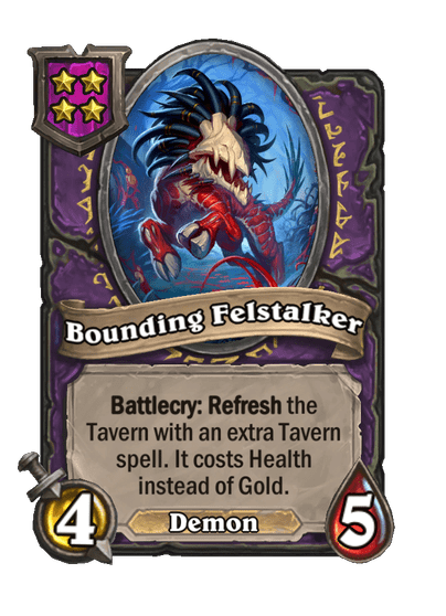 Bounding Felstalker