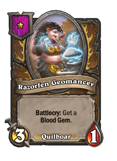 Razorfen Geomancer