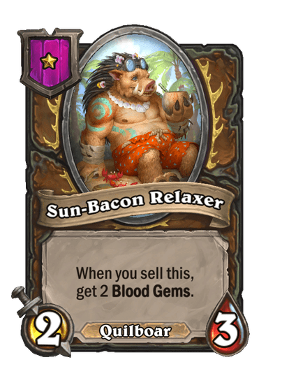 Sun-Bacon Relaxer