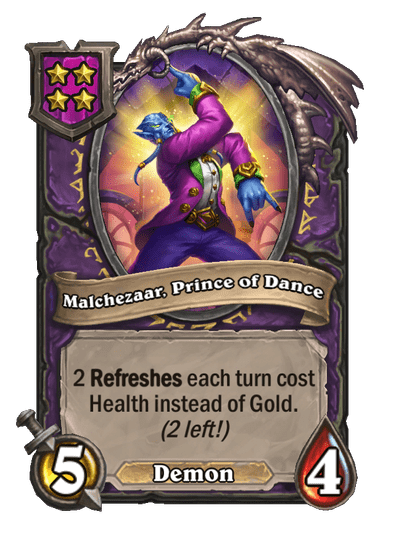 Malchezaar, Prince of Dance